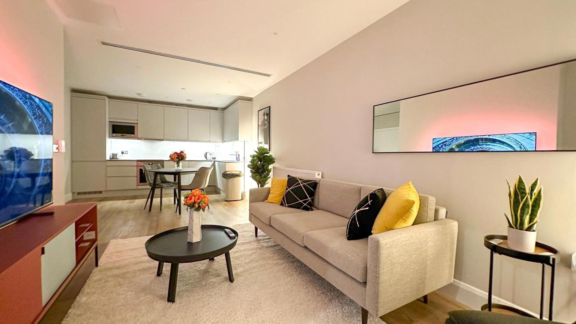Duplex 3Bed 3Bath Modern Fast Wifi - Luxurylondonstays 外观 照片