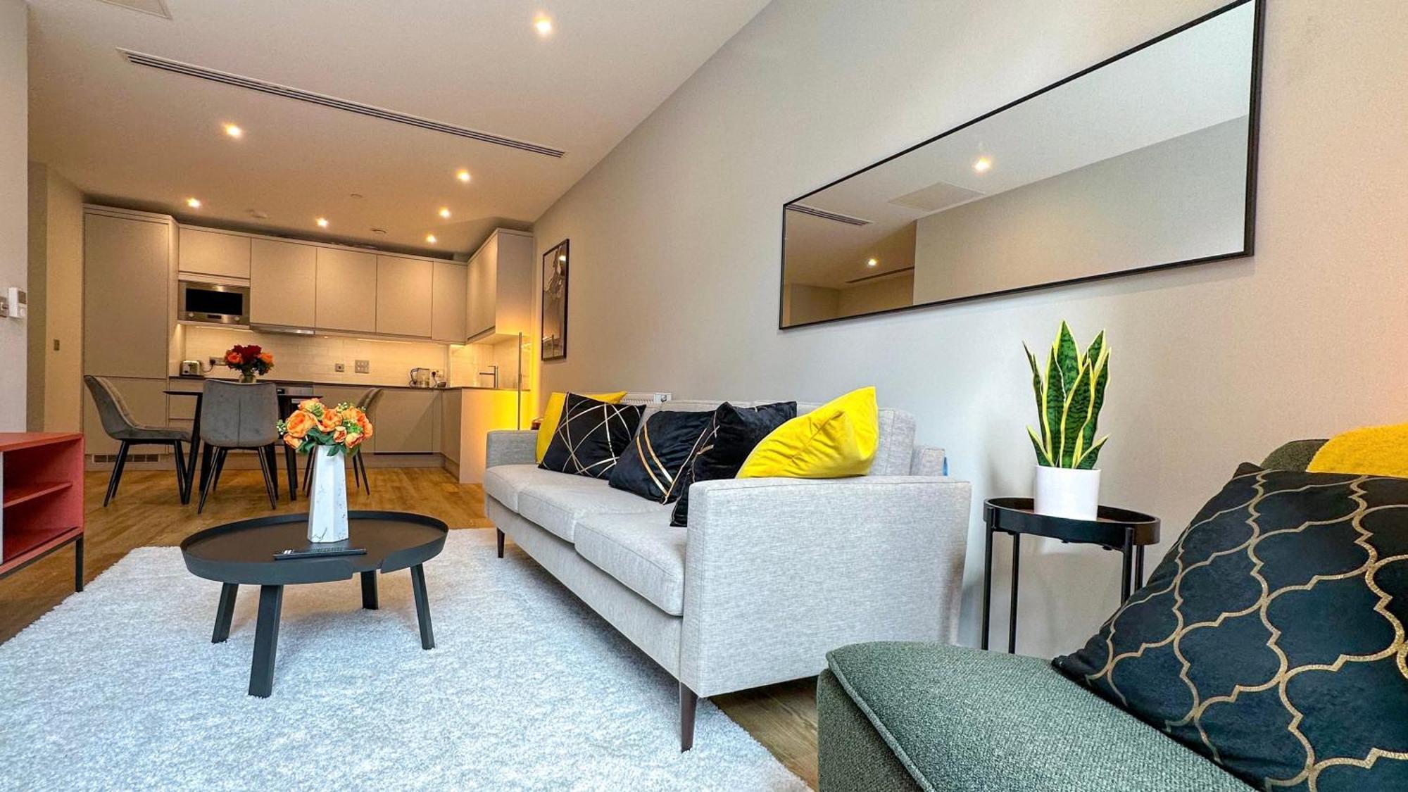 Duplex 3Bed 3Bath Modern Fast Wifi - Luxurylondonstays 外观 照片