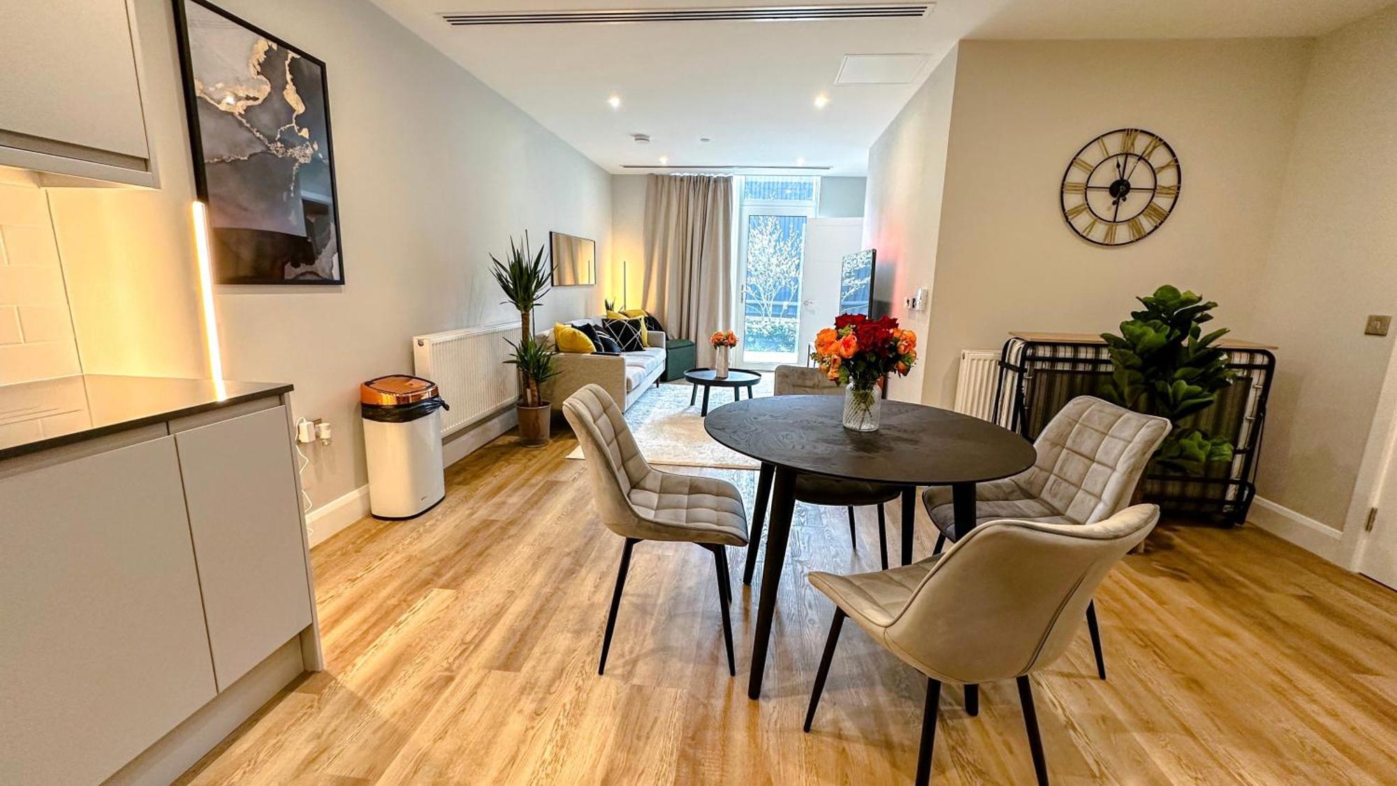 Duplex 3Bed 3Bath Modern Fast Wifi - Luxurylondonstays 外观 照片