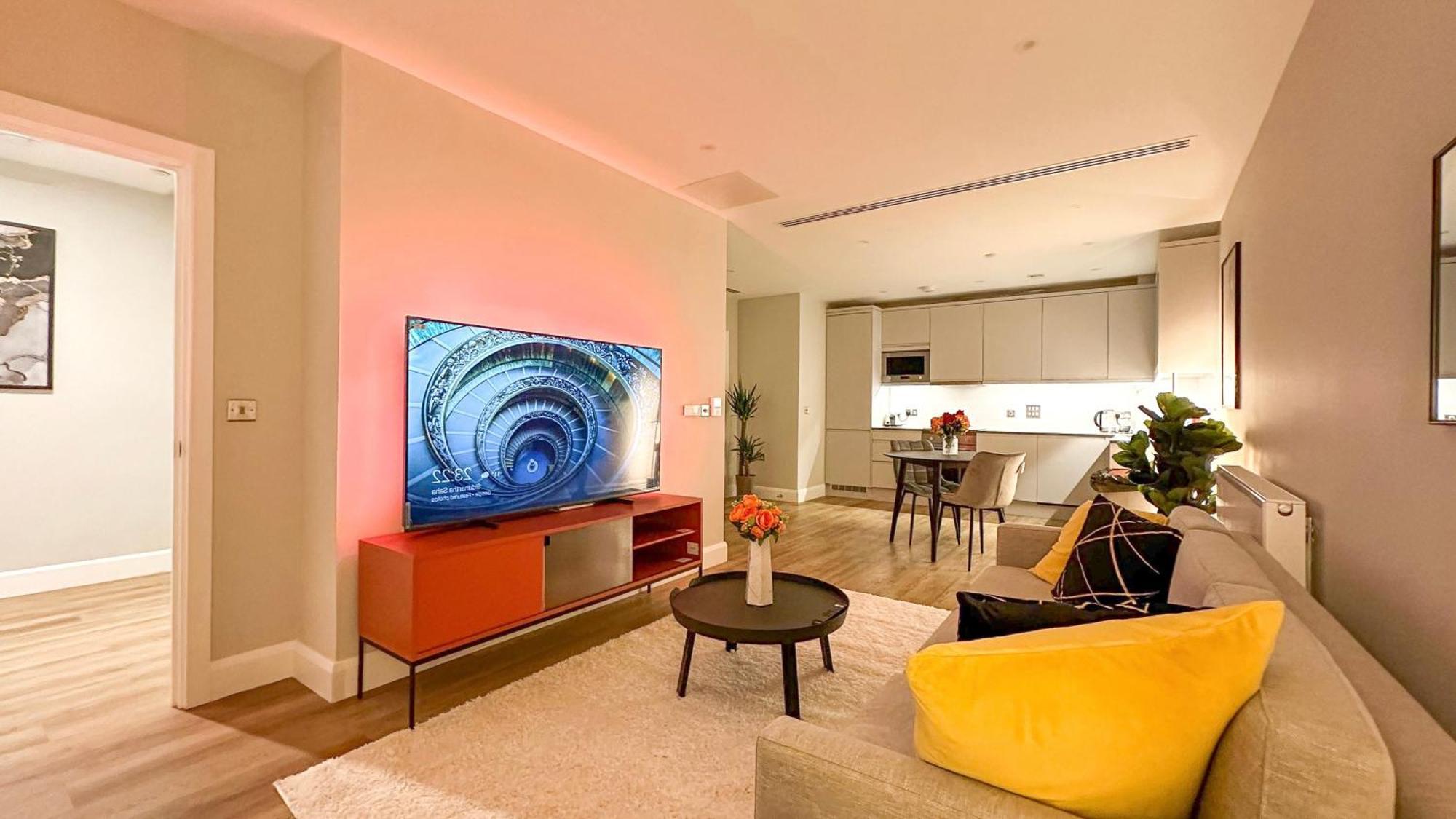 Duplex 3Bed 3Bath Modern Fast Wifi - Luxurylondonstays 外观 照片