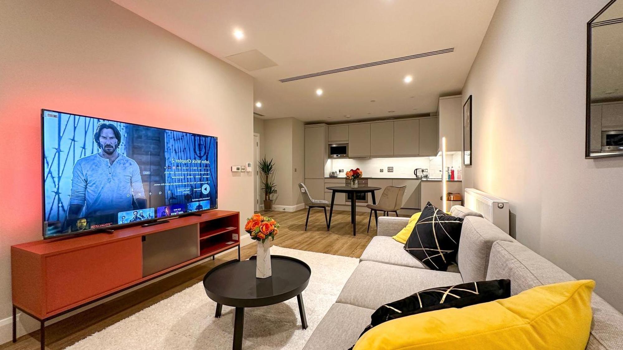 Duplex 3Bed 3Bath Modern Fast Wifi - Luxurylondonstays 外观 照片