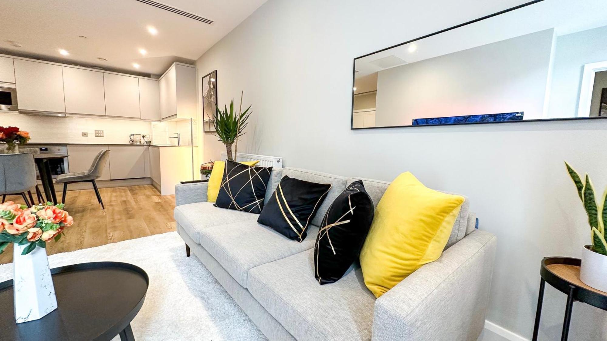 Duplex 3Bed 3Bath Modern Fast Wifi - Luxurylondonstays 外观 照片